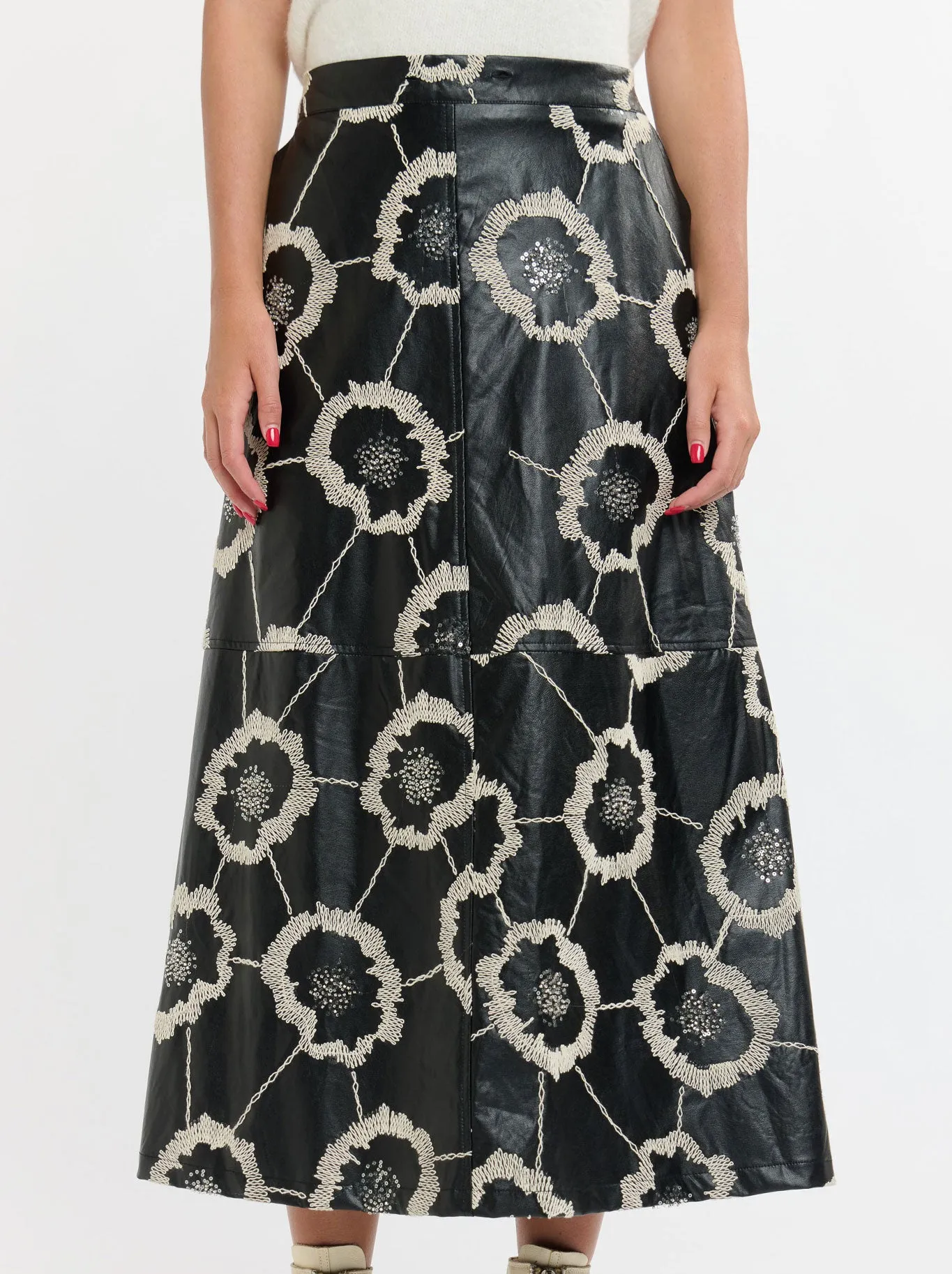 365 DAYS FLORENCE PU SKIRT