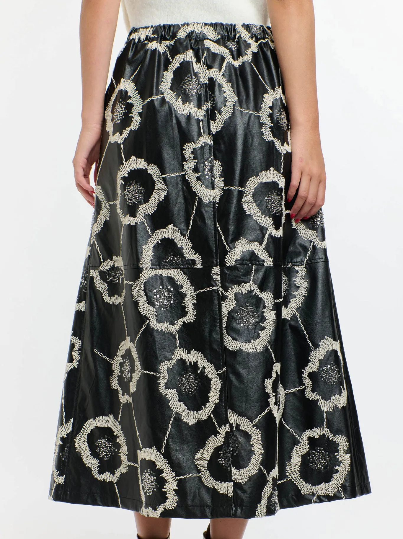365 DAYS FLORENCE PU SKIRT