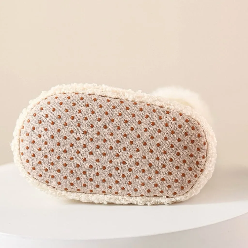 3D Animal Cozy Fleece Baby Walking Socks