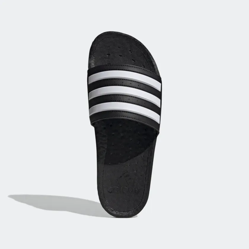 Adilette Boost Slides (Core Black & Cloud White & Core Black)