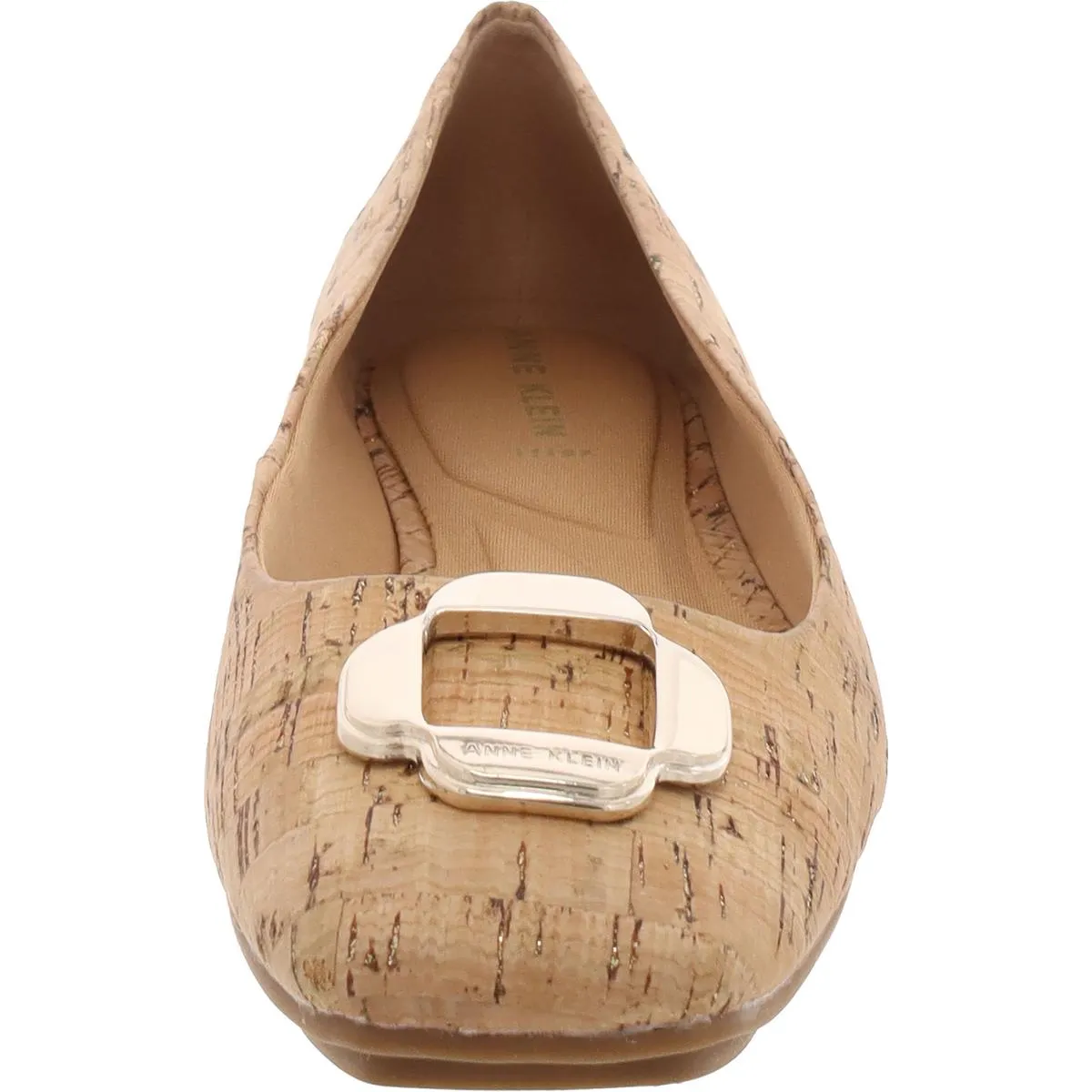 Anne Klein Womens Aggie Slip On Square Toe Loafers