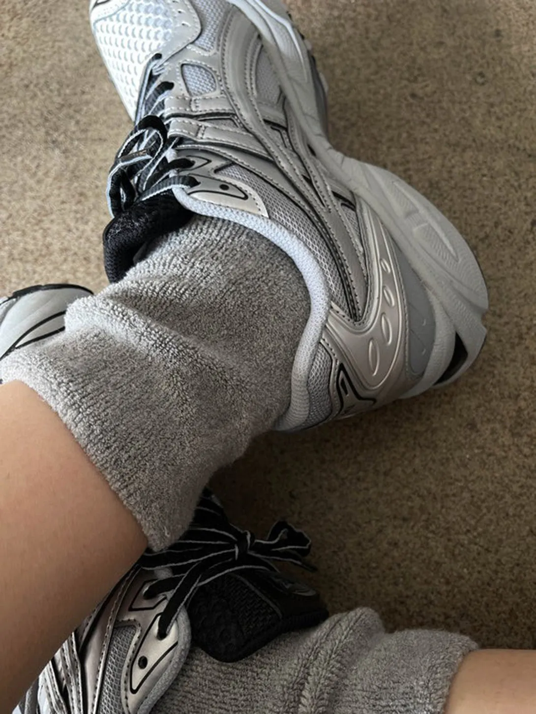 Cloud Socks - Heather Grey