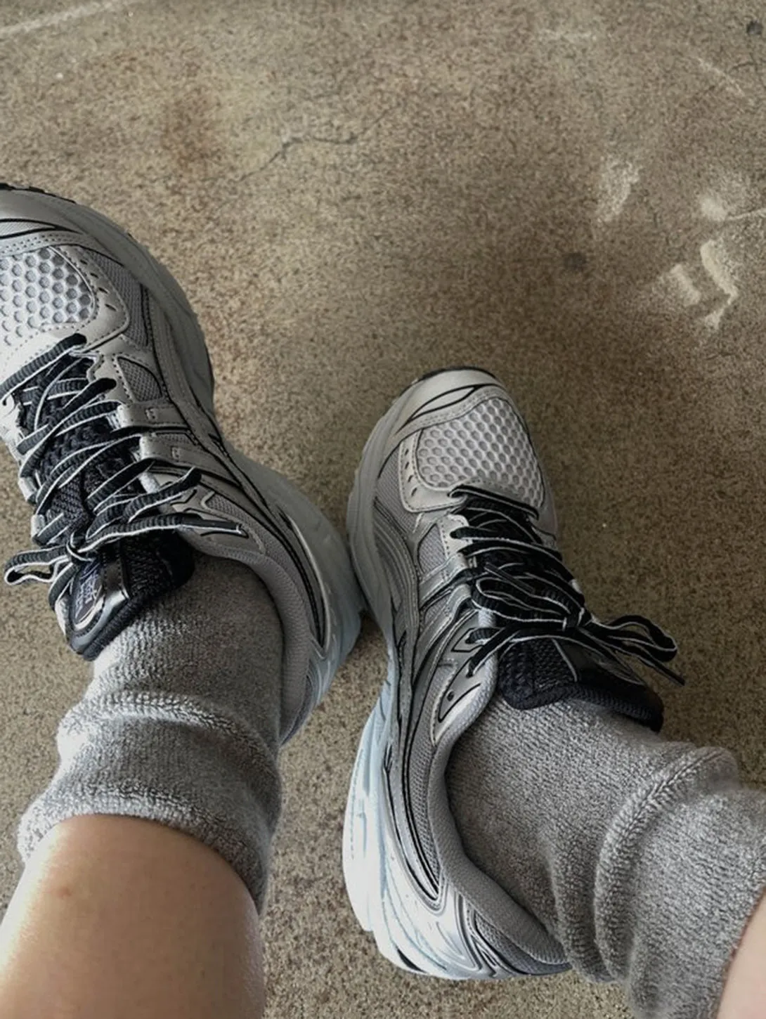 Cloud Socks - Heather Grey