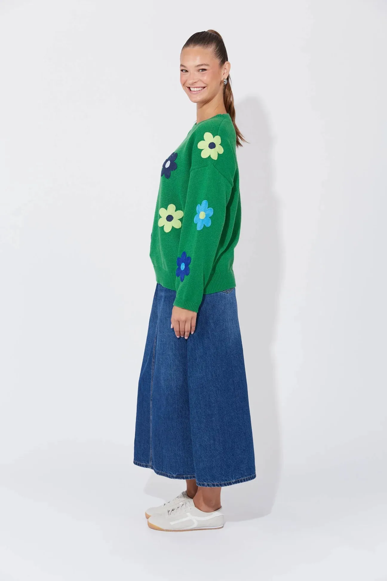 DELPHI JUMPER- BLUE/ OASIS