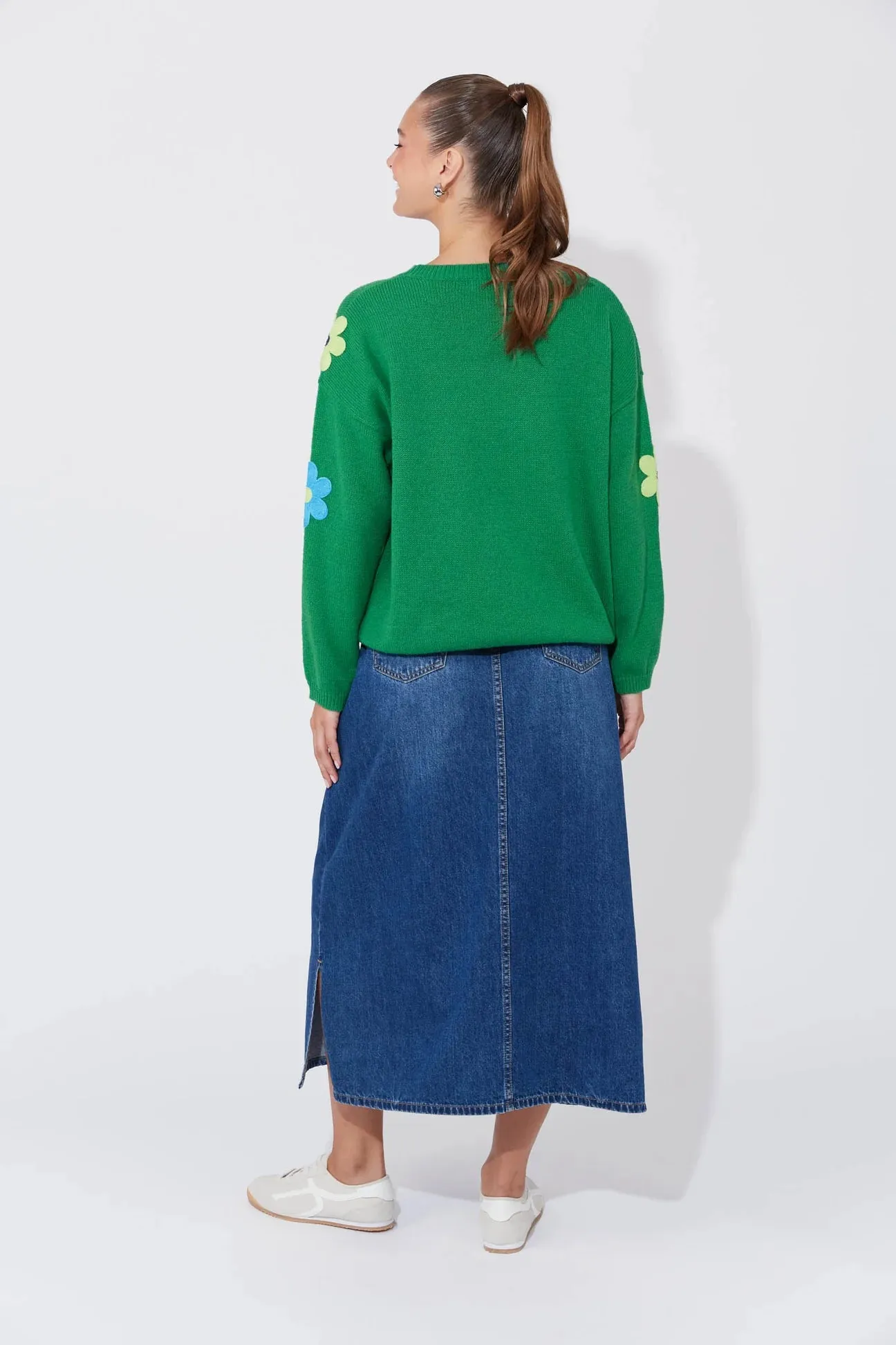 DELPHI JUMPER- BLUE/ OASIS