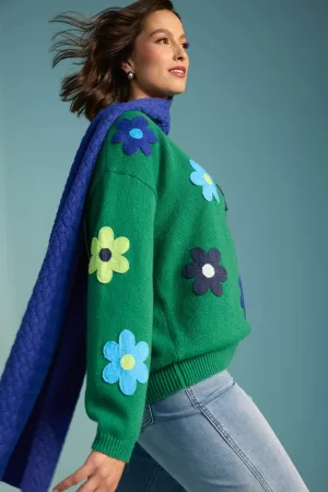 DELPHI JUMPER- BLUE/ OASIS