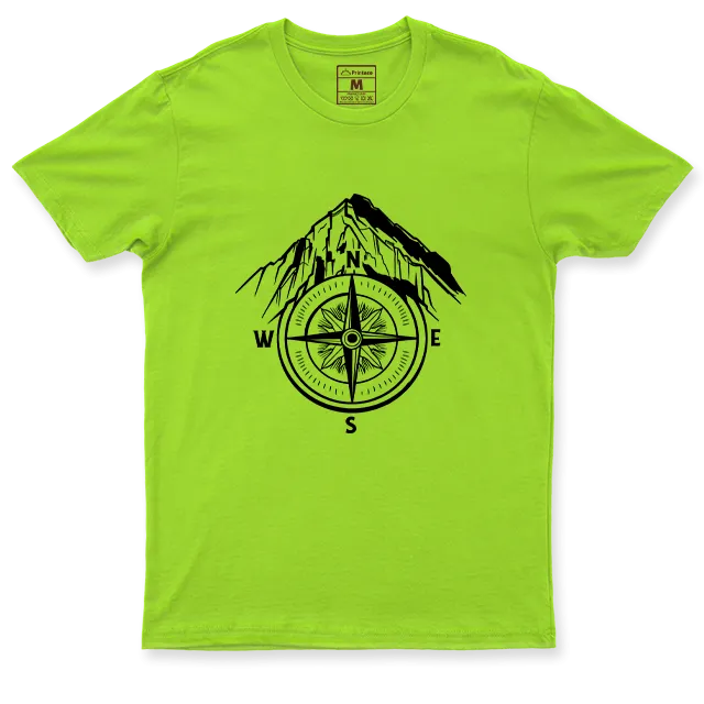 Drifit Shirt: Mountain Compass
