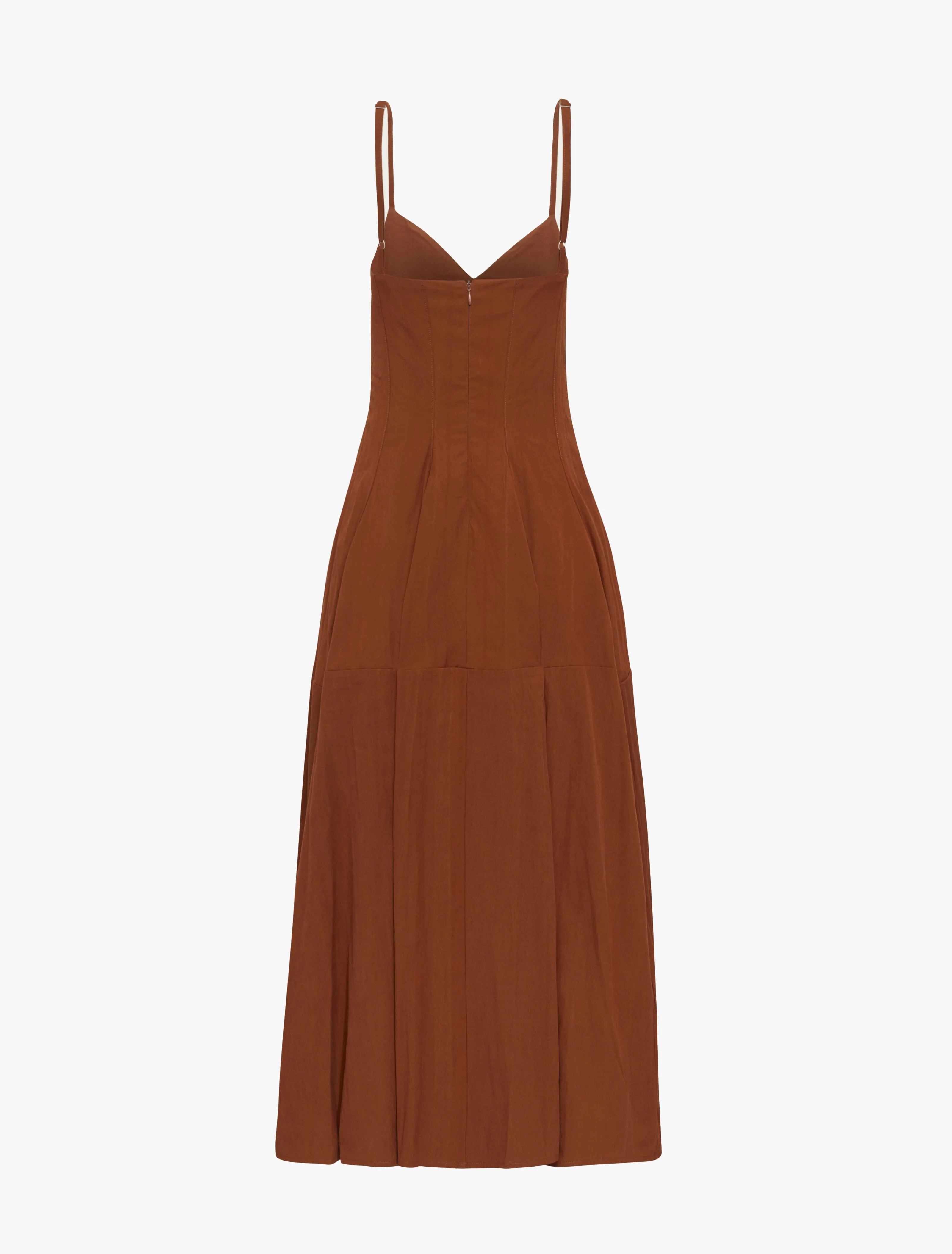 Iris Dress In Tobacco