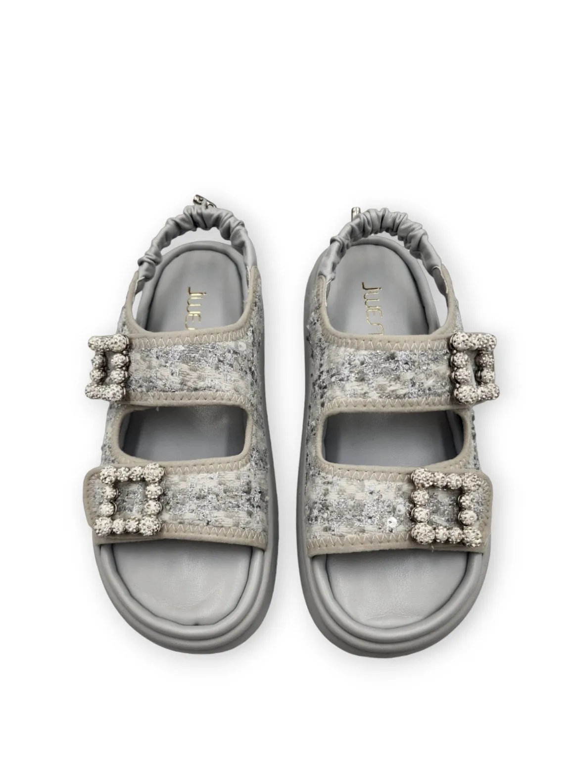 Jamie Flats Buckle Sandals