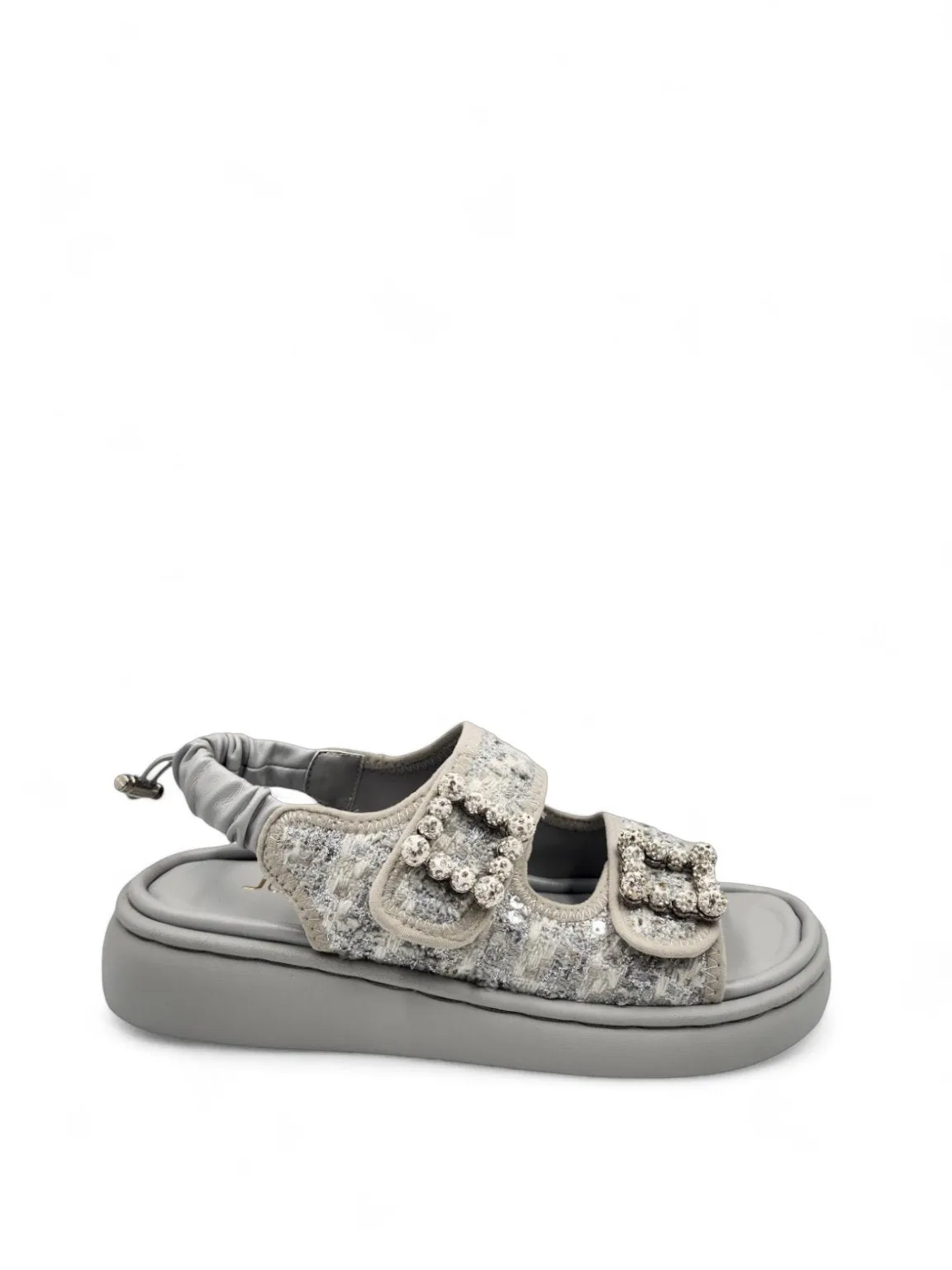 Jamie Flats Buckle Sandals