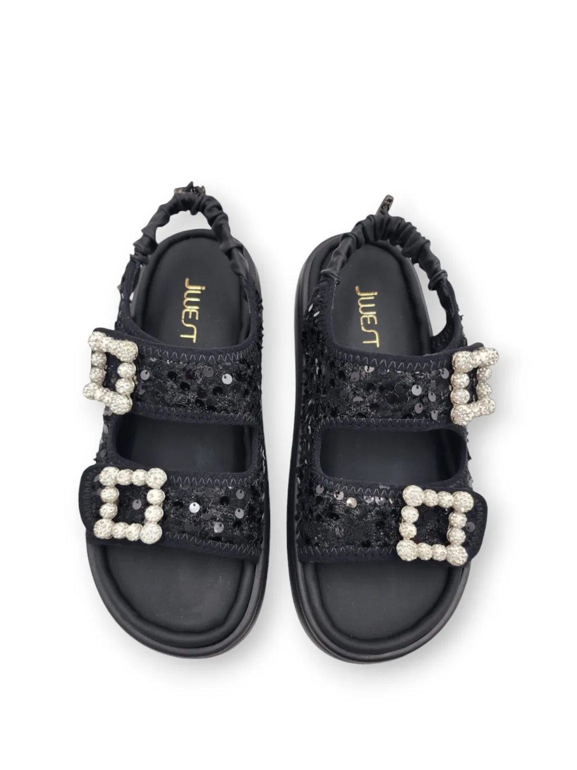 Jamie Flats Buckle Sandals