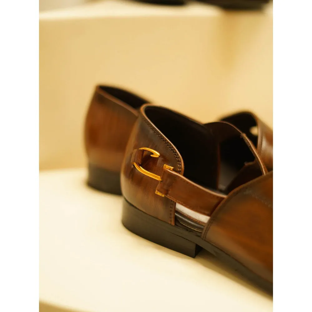 Jatin Malik JMC U-Buckle Sandals