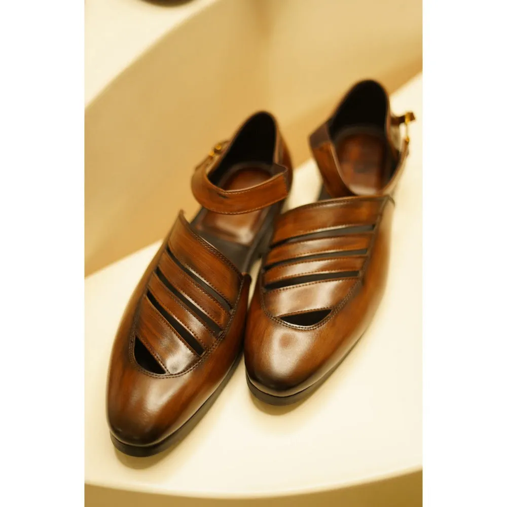 Jatin Malik JMC U-Buckle Sandals