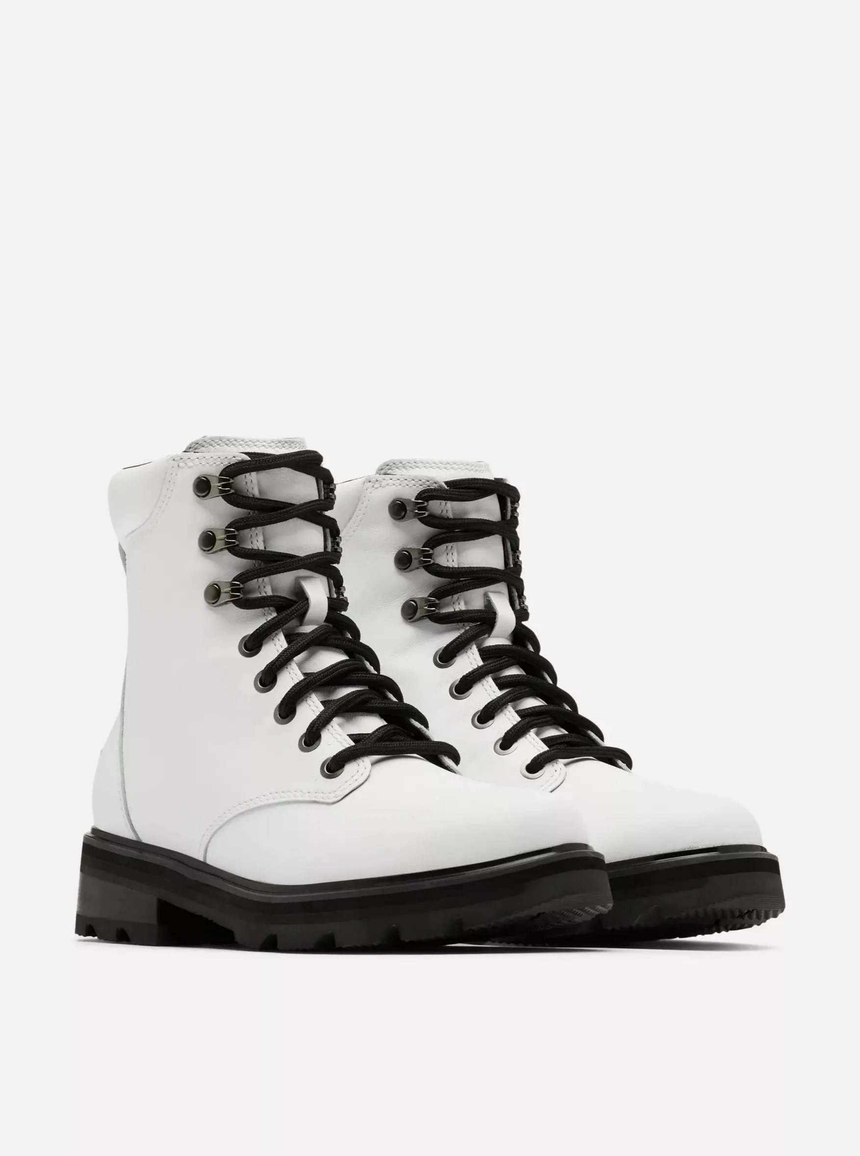 Lennox Lace STKD WP. [White/Black]