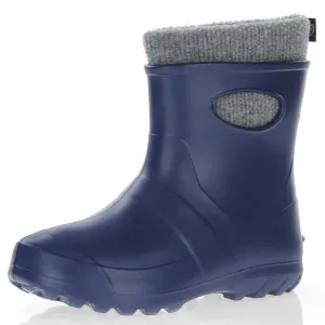 Leon Boots Ultralight Navy Ladies Ankle Boots - Size 3