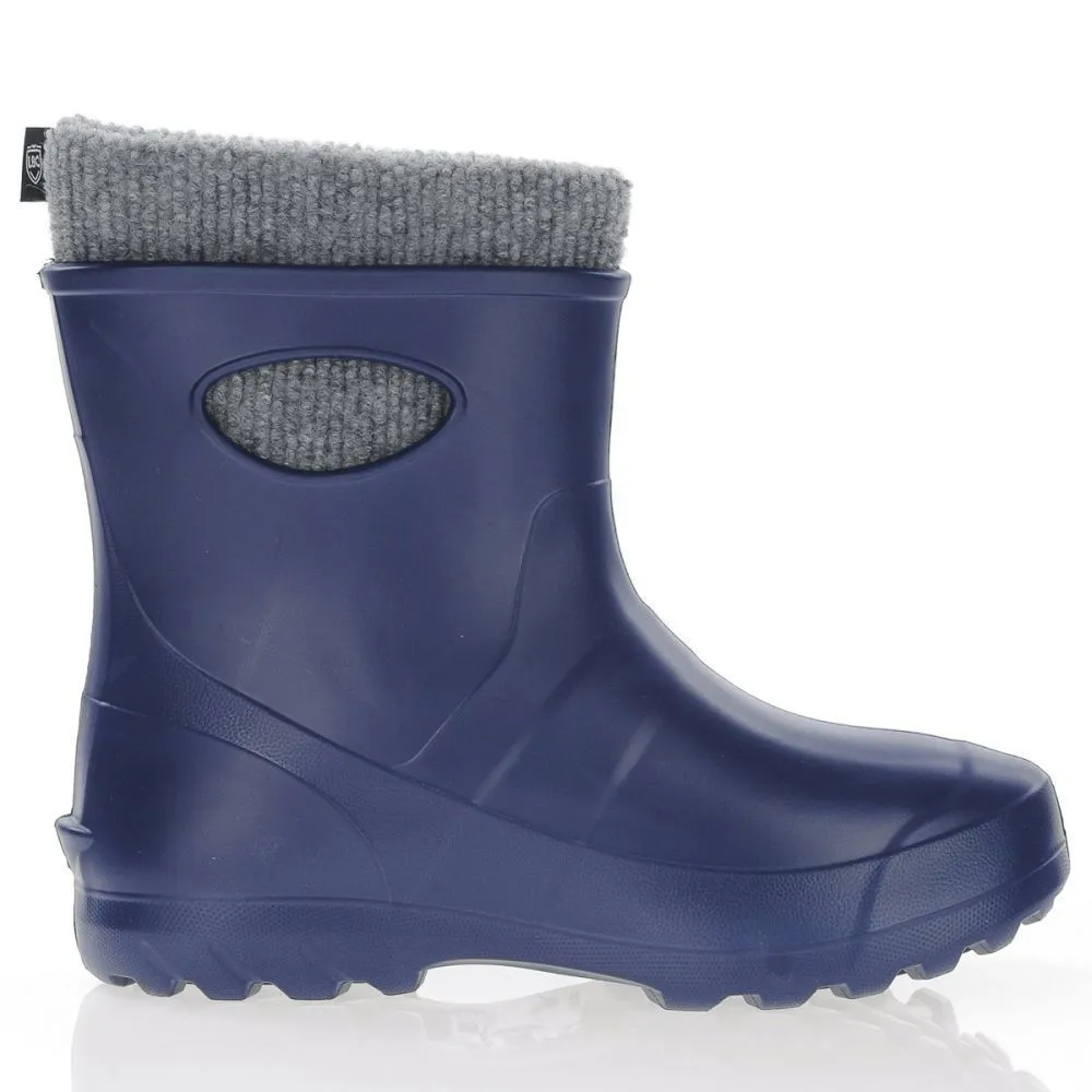 Leon Boots Ultralight Navy Ladies Ankle Boots - Size 3