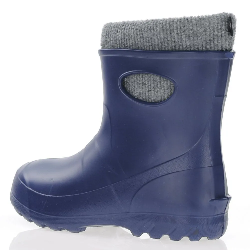 Leon Boots Ultralight Navy Ladies Ankle Boots - Size 3