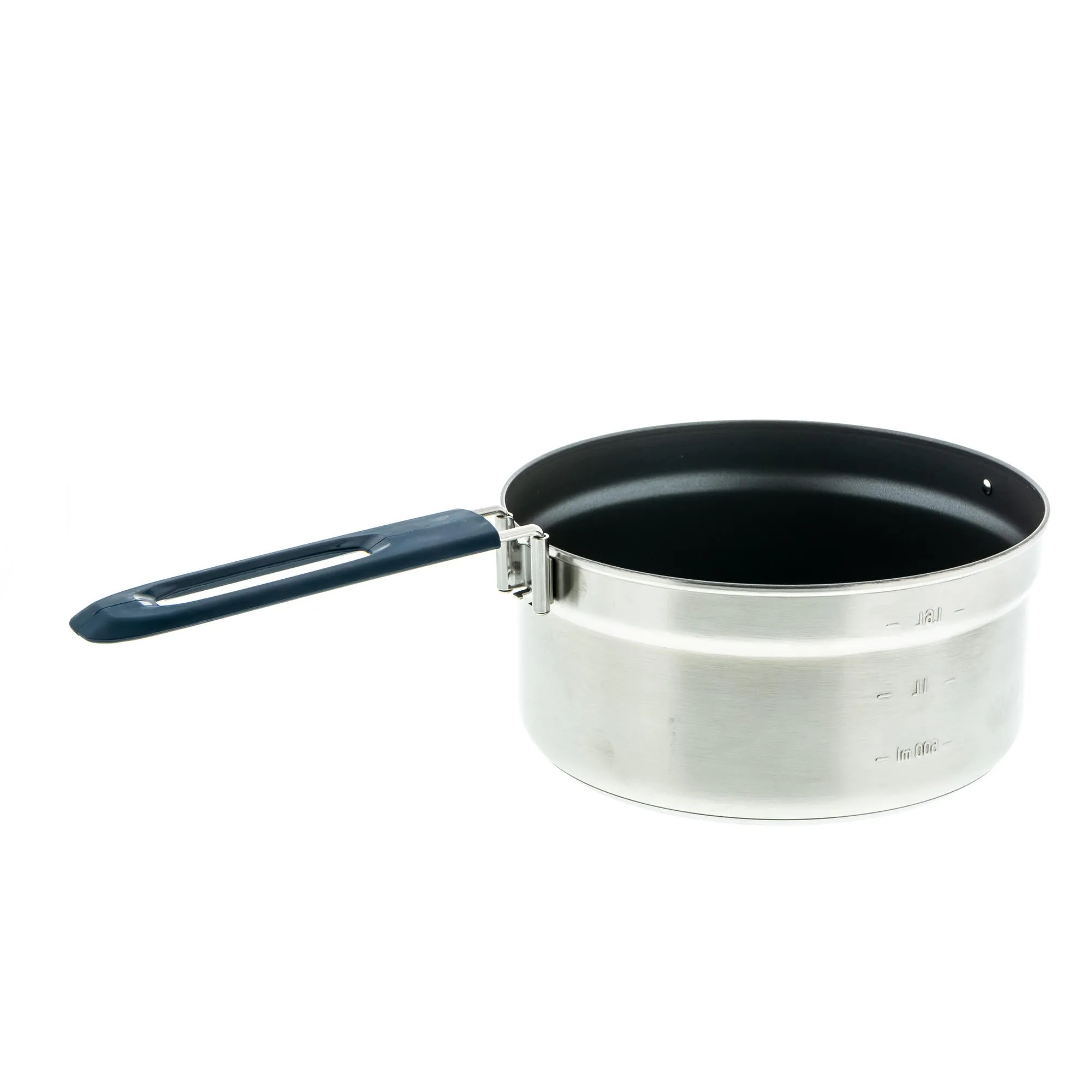 Quechua 500 Stainless Steel Non-Stick Camping Cookset  15-Piece for 2 People