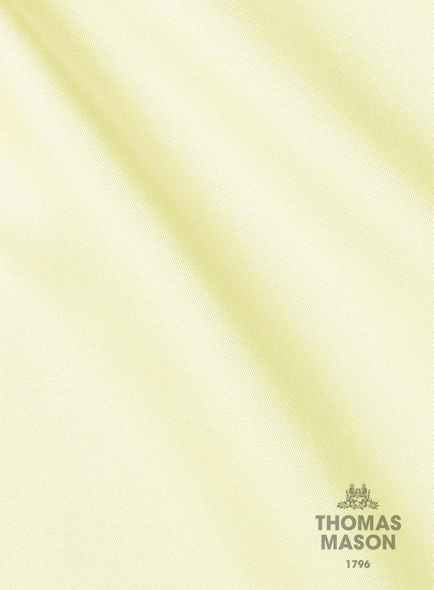 Thomas Mason Daffodil Yellow Shirt
