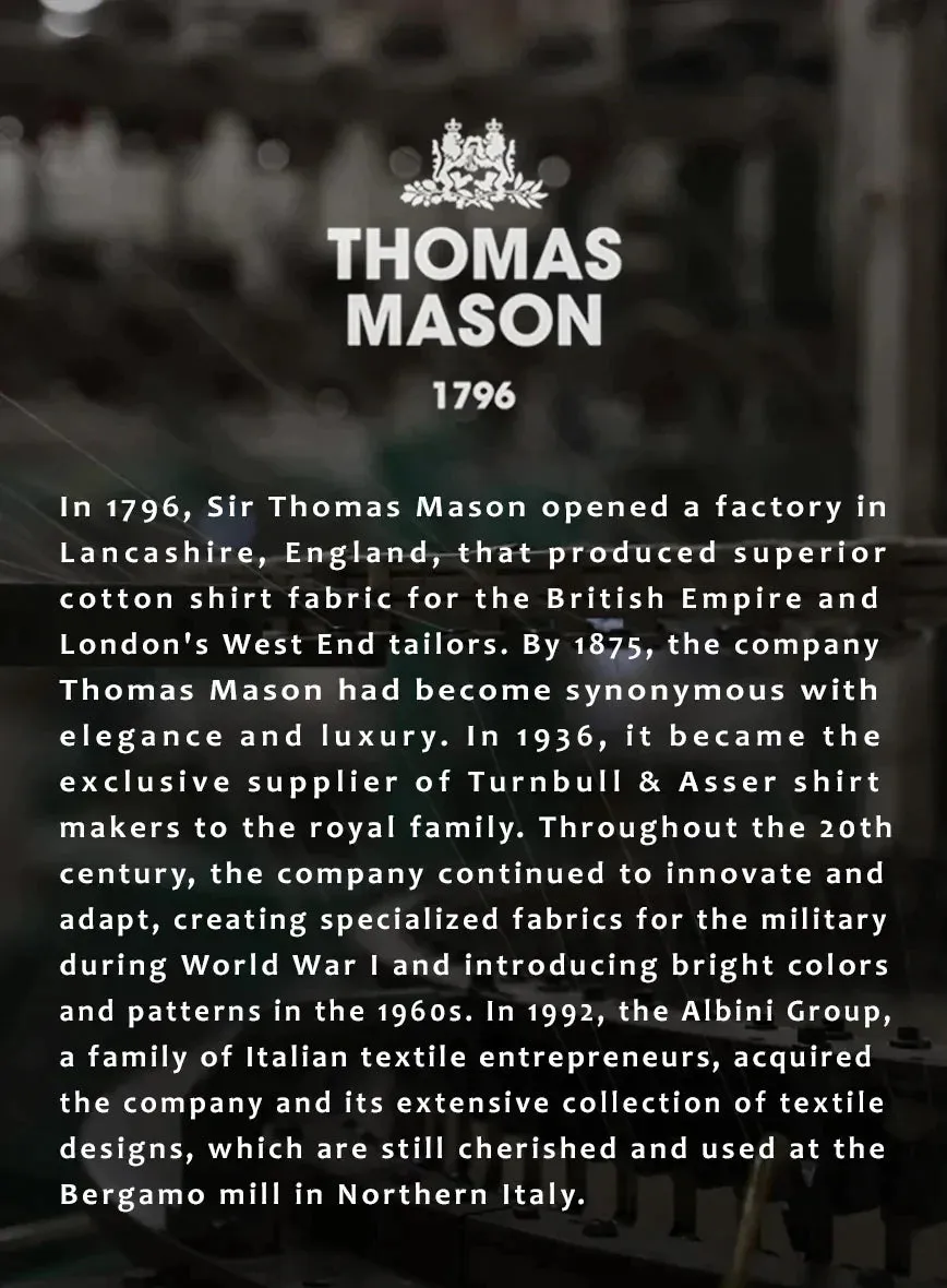 Thomas Mason Daffodil Yellow Shirt