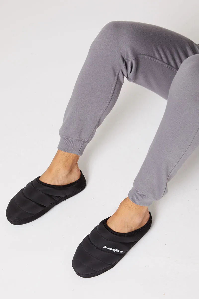 Walthamstow Mule Slippers - Black