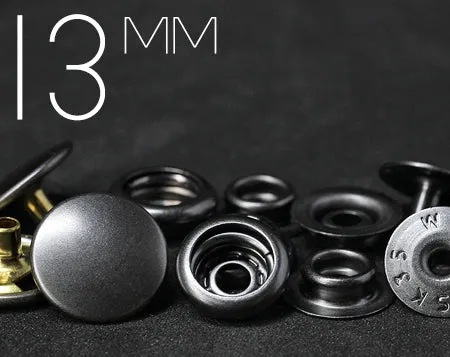 YKK | 13mm Convex Top Ring-spring Snap Fastener | YC13*SK35S